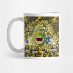 the ogre is like an onion Mug